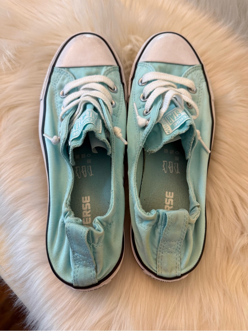Converse Shoreline Light Green Sneakers - Picture 3 of 7